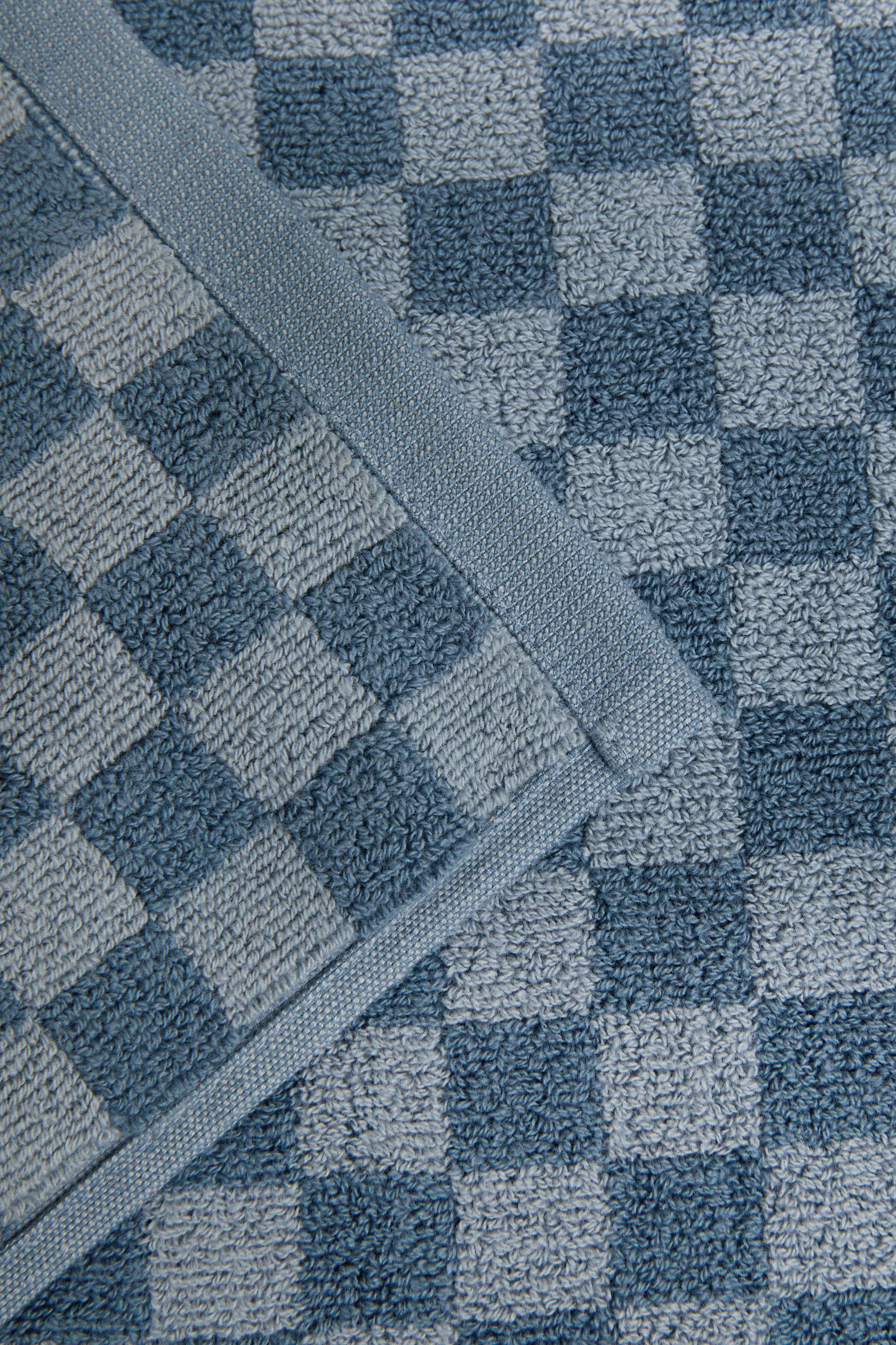 TAPIS DE BAIN DAMIER